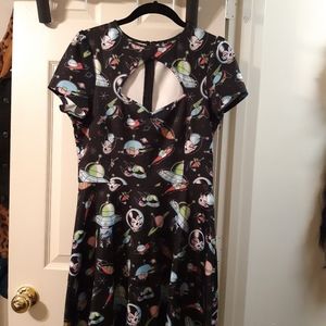Sourpuss raygun dress